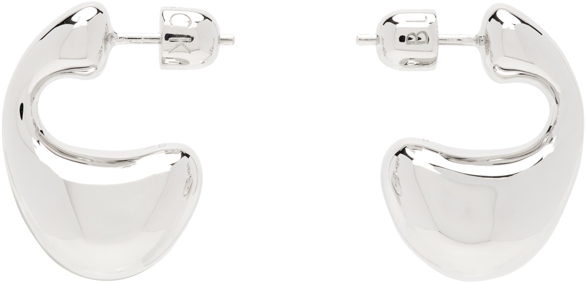 Maria Black Silver Dolphin Small Earrings