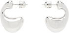 Maria Black Silver Dolphin Small Earrings