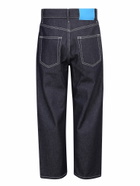 Sunnei Contrast Stitching Denim Jeans