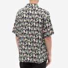 Represent Men's Floral Vacation Shirt in Black