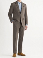 SID MASHBURN - Kincaid No. 2 Slim-Fit Cotton-Blend Seersucker Suit - Brown