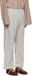 SC103 Gray Banner Trousers