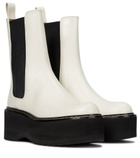 Paris Texas - Leather platform Chelsea boots
