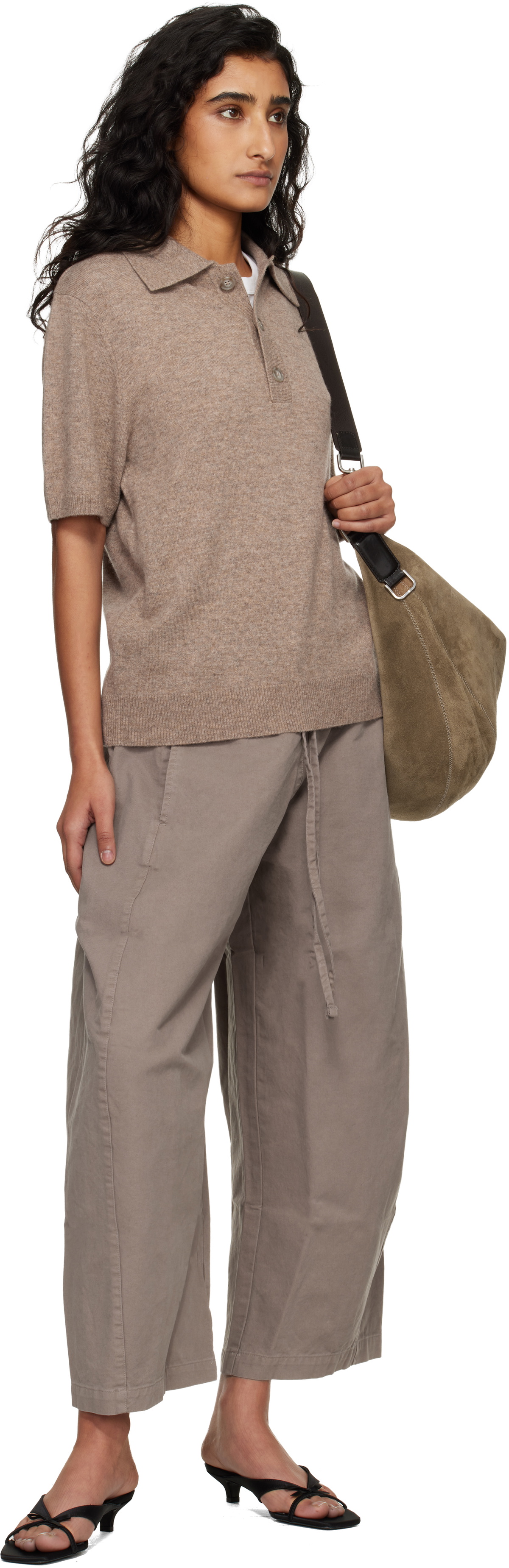 Entire Studios Taupe Loft Trousers