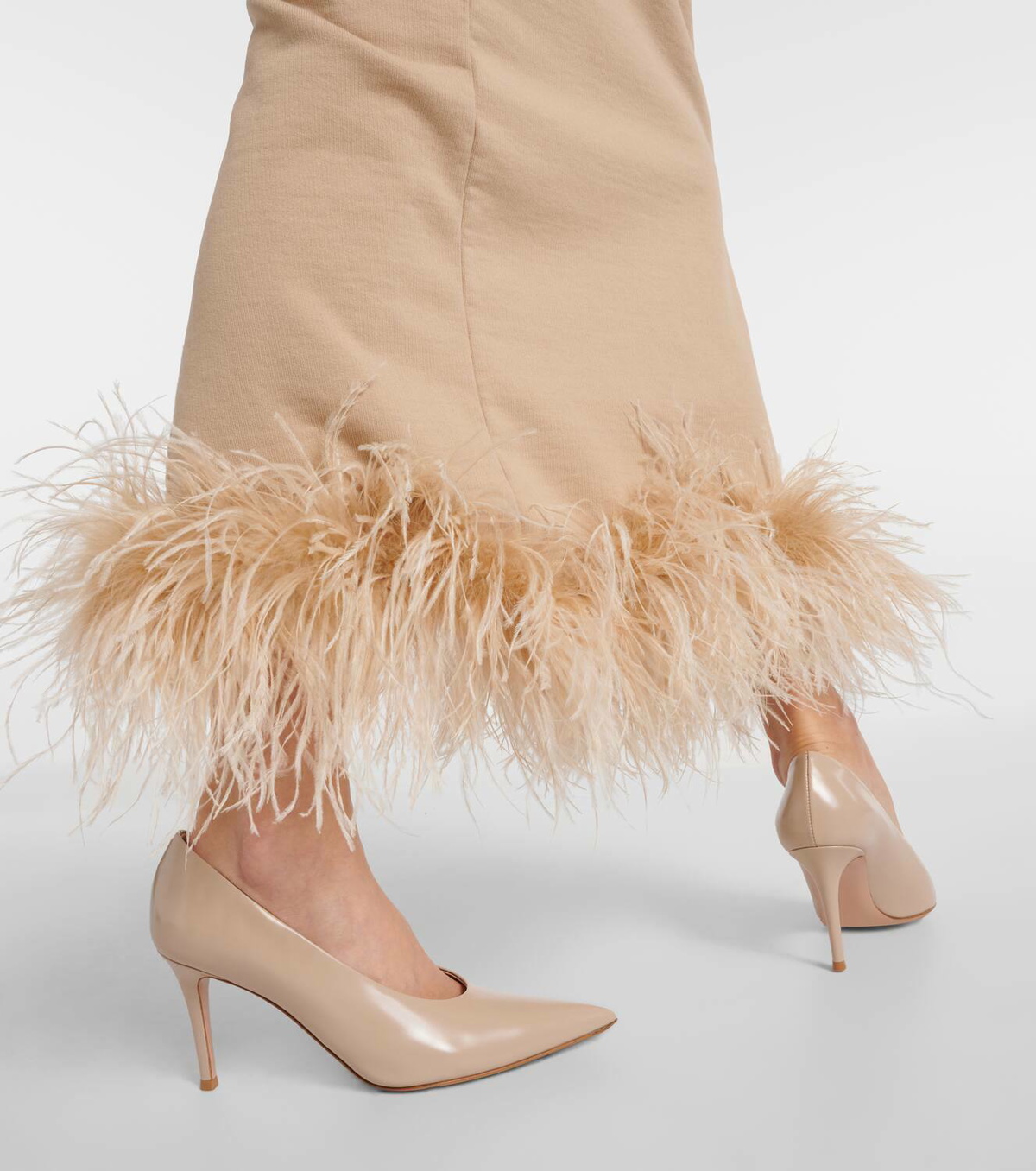 Gianvito Rossi Robbie leather pumps