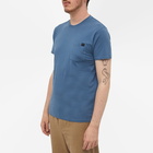 EDWIN Men's Pocket T-Shirt in Bering Sea