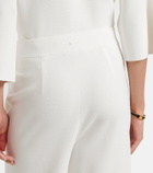 Max Mara Crêpe wide-leg pants