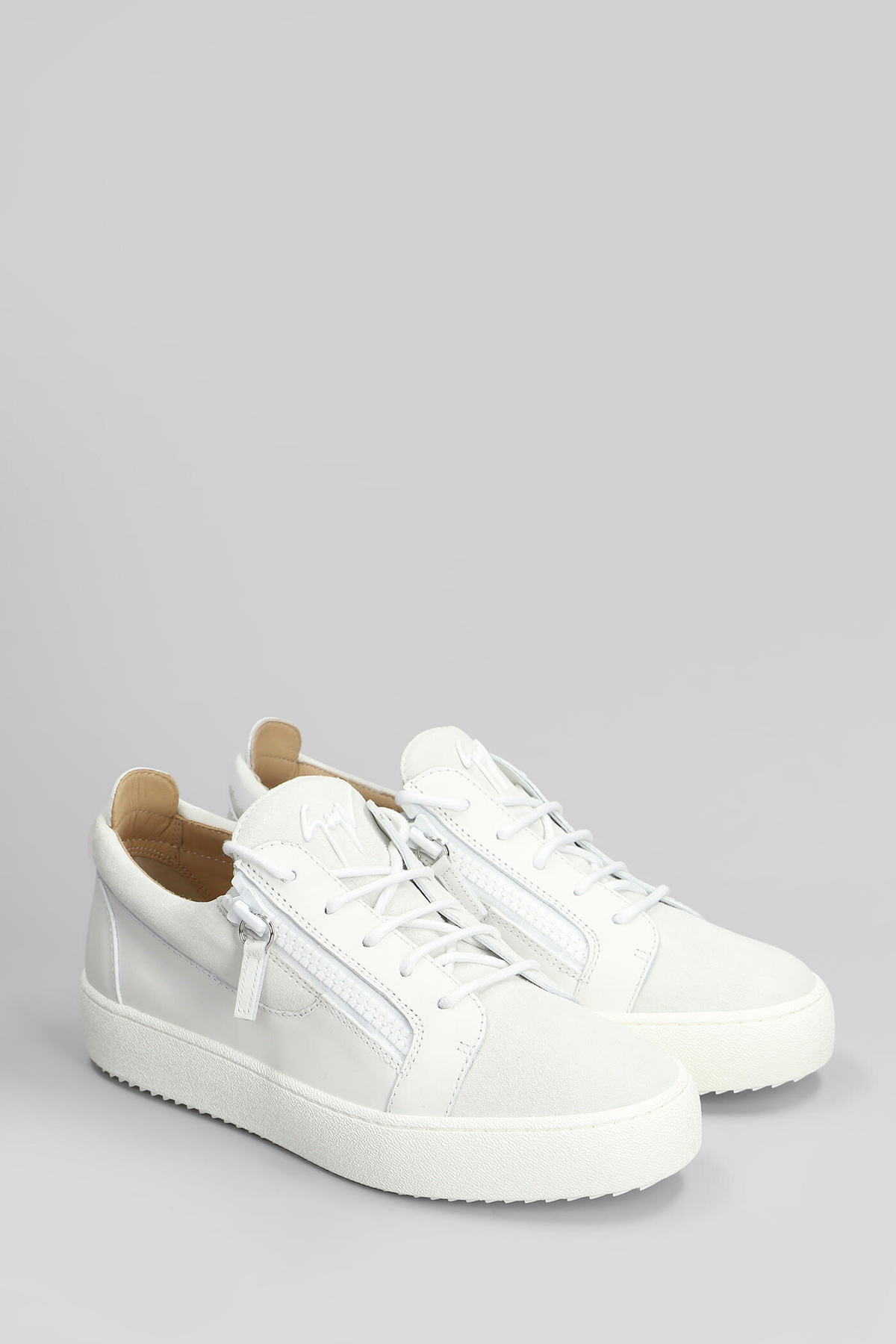 Giuseppe Zanotti Gz94 Sneakers In Grey Suede