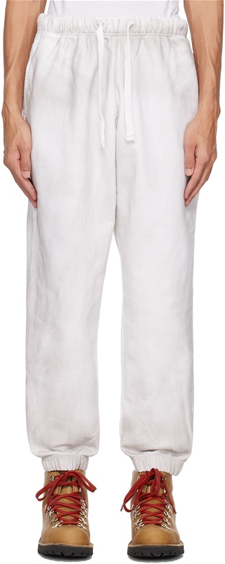 Photo: GUESS USA White Faded Lounge Pants