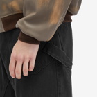 JW Anderson Men's Twisted Workwear Jeans in Black