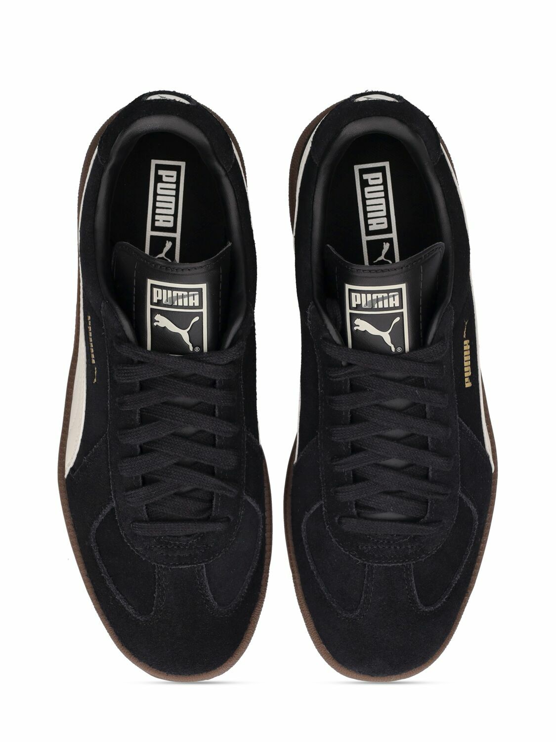 PUMA - Army Trainer Suede Sneakers