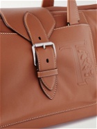 Tod's - Logo-Debossed Leather Duffle Bag