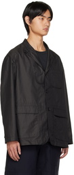 Engineered Garments Black Loiter Blazer