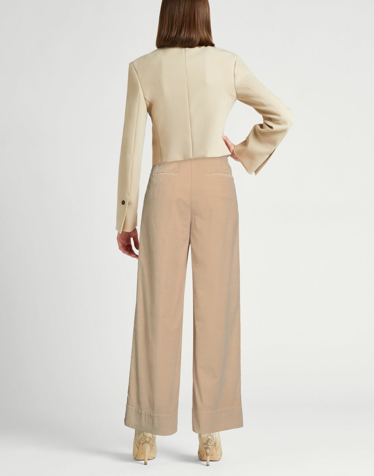 Peserico Womens Pants in Camel