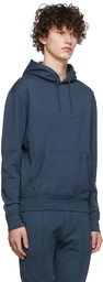 Ralph Lauren Purple Label Navy Cotton Hoodie