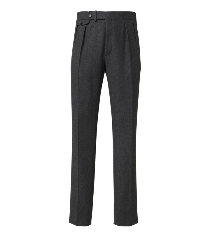 Photo: Ralph Lauren Purple Label Gregory pleated wool straight pants