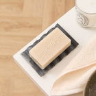 ferm LIVING Mist Soap Dish in Charcoal 