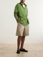 Auralee - Cotton-Poplin Blouson - Green