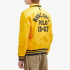 Polo Ralph Lauren Men's Reversible Varsity Jacket in Ink/Basic Gold