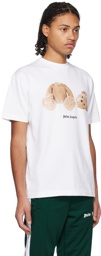 Palm Angels White PA Bear T-Shirt