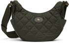 Burberry Green Clifton Horseshoe Crossbody Bag​