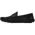 Polo Ralph Lauren Black Anders Leather Driver Loafers