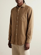 Sid Mashburn - Cotton-Corduroy Shirt - Brown