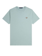 Fred Perry Cotton T-shirt With Logo Embroidery