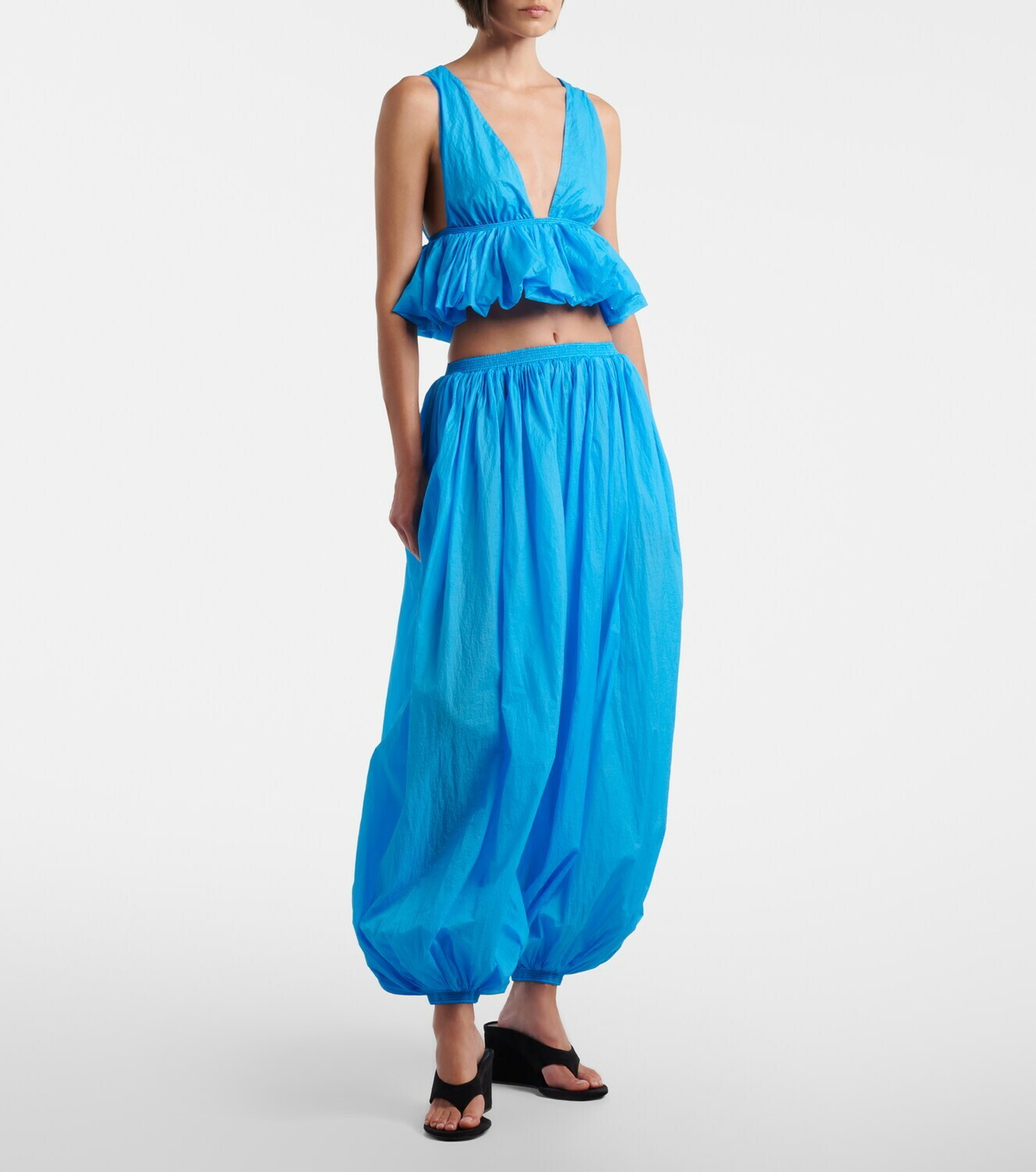 Alaïa Gathered balloon pants