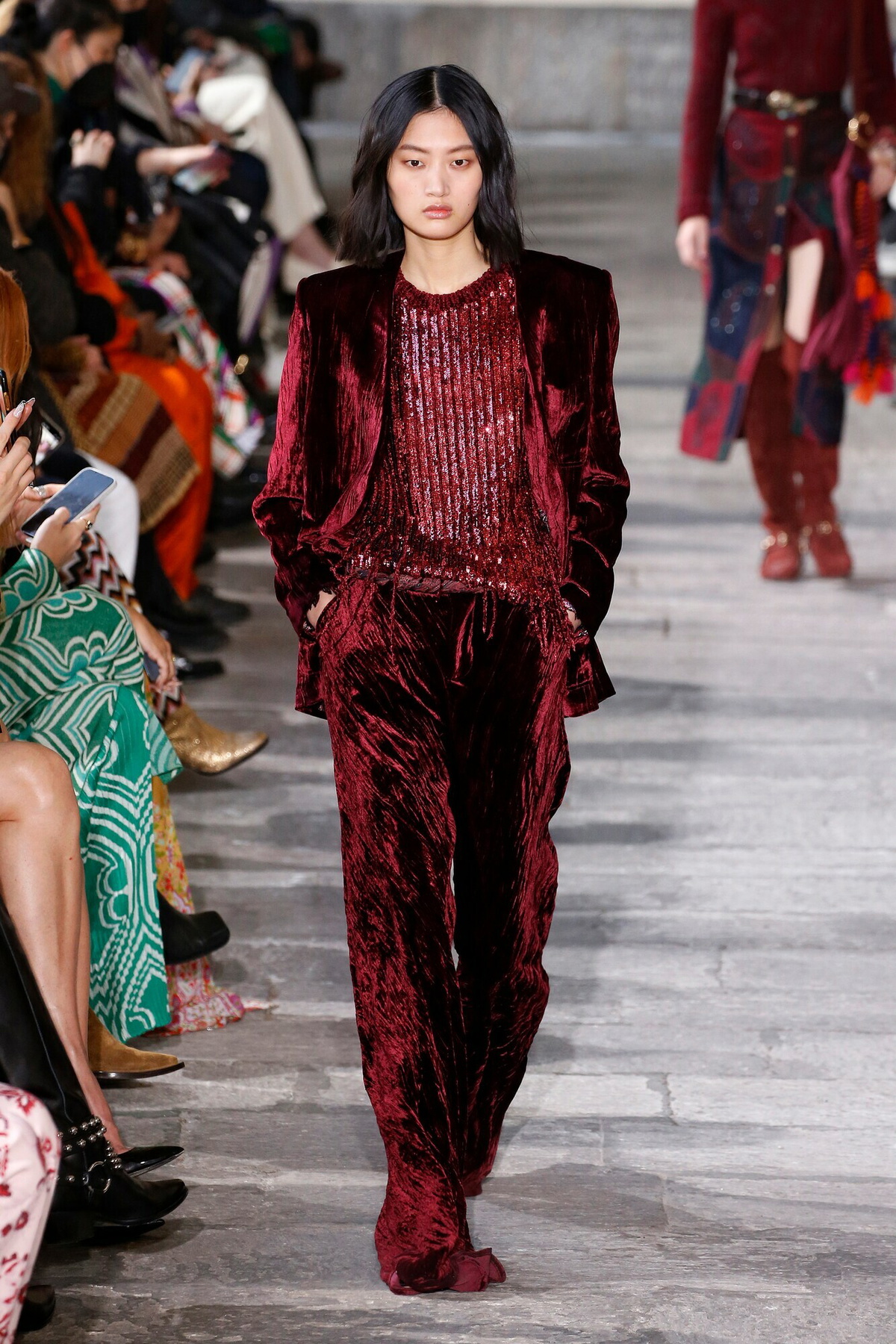 Etro - Sequined top