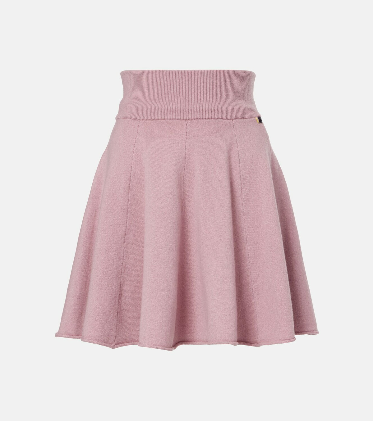 Extreme Cashmere N°379 Girl cashmere-blend miniskirt