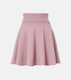 Extreme Cashmere N°379 Girl cashmere-blend miniskirt
