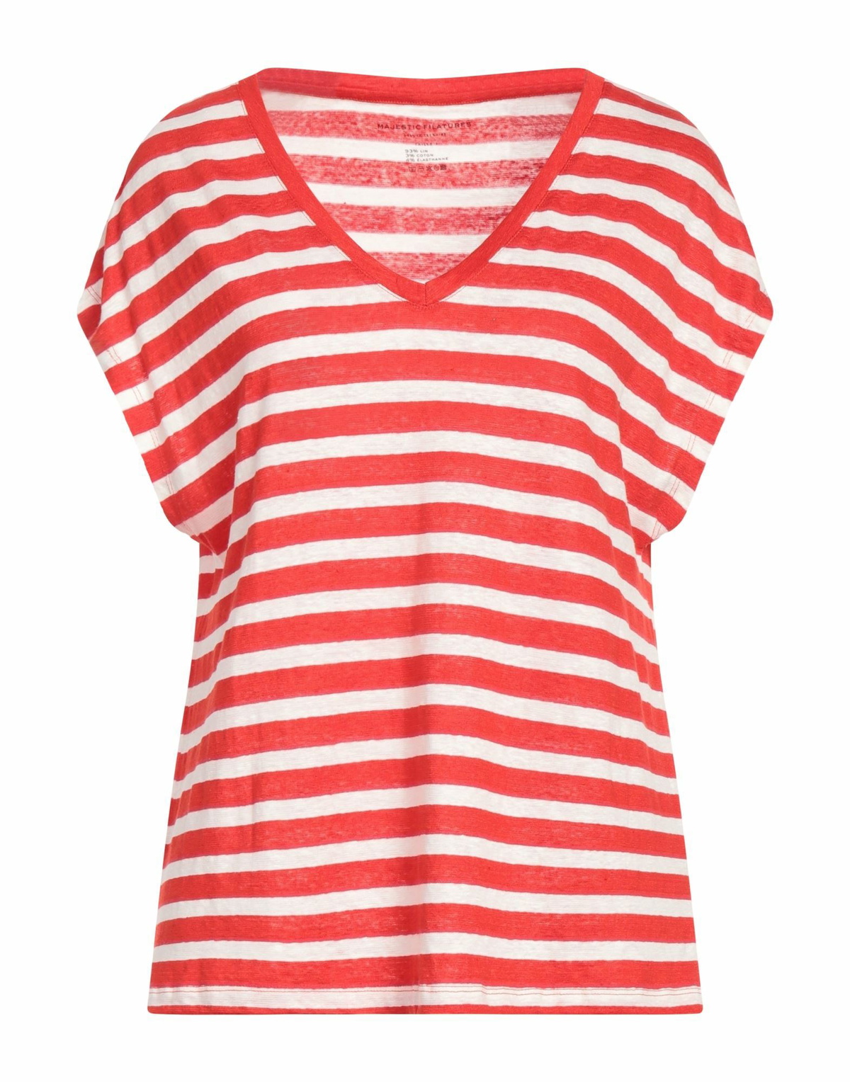 Majestic Filatures Womens T-shirt in Red