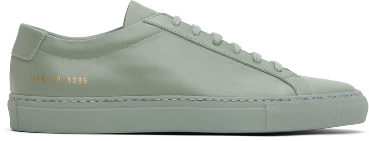 Photo: Common Projects Green Original Achilles Low Sneakers