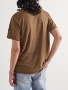 Rag & Bone - Miles Organic Cotton-Jersey T-Shirt - Brown
