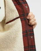 Levis FRANCISCO SHERPA FLANNEL Red Mens Overshirt