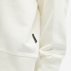 Palm Angels Men's Neck Logo Sweatshirt in White
