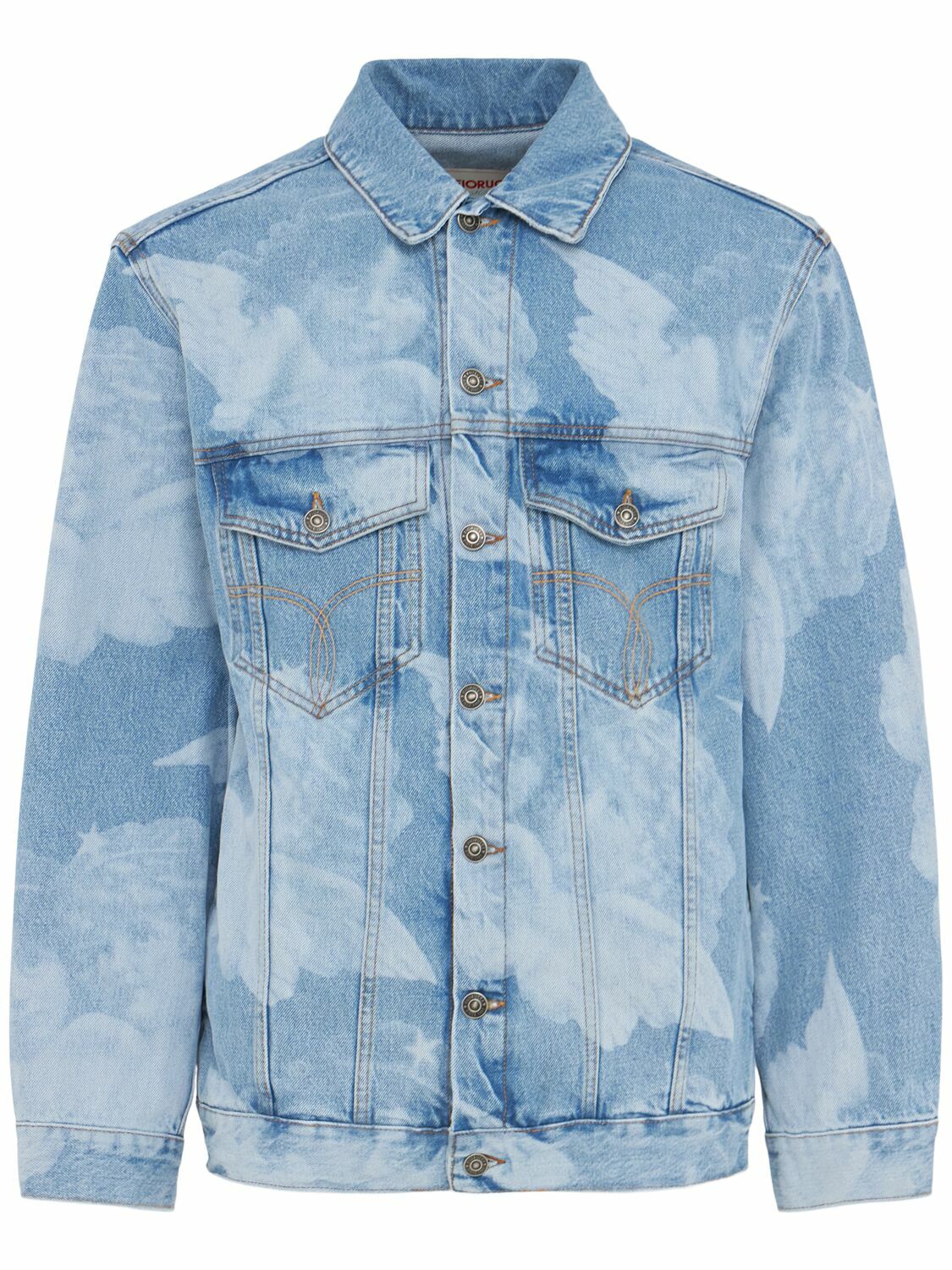 FIORUCCI Angel Print Denim Jacket