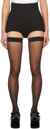 SHUSHU/TONG SSENSE Exclusive Black Mini Shorts