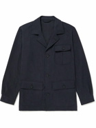 Kingsman - Linen Chore Jacket - Blue