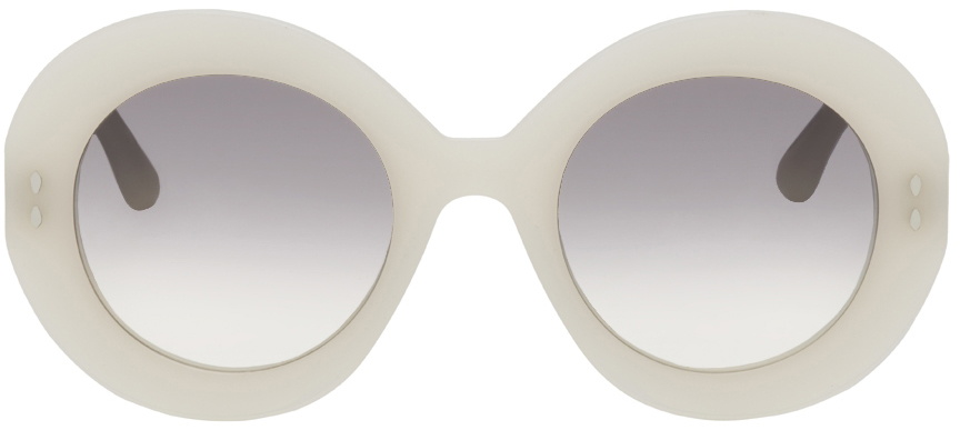 Isabel Marant White Round Sunglasses Isabel Marant display picture 1
