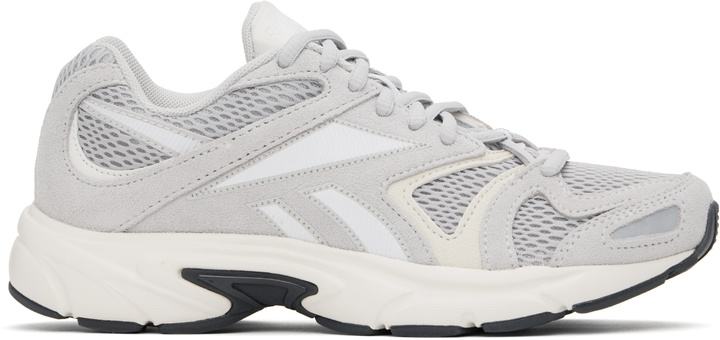 Photo: Reebok Classics Gray Premier Road Plus Vi Sneakers