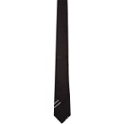 Givenchy Black Logo Band Tie