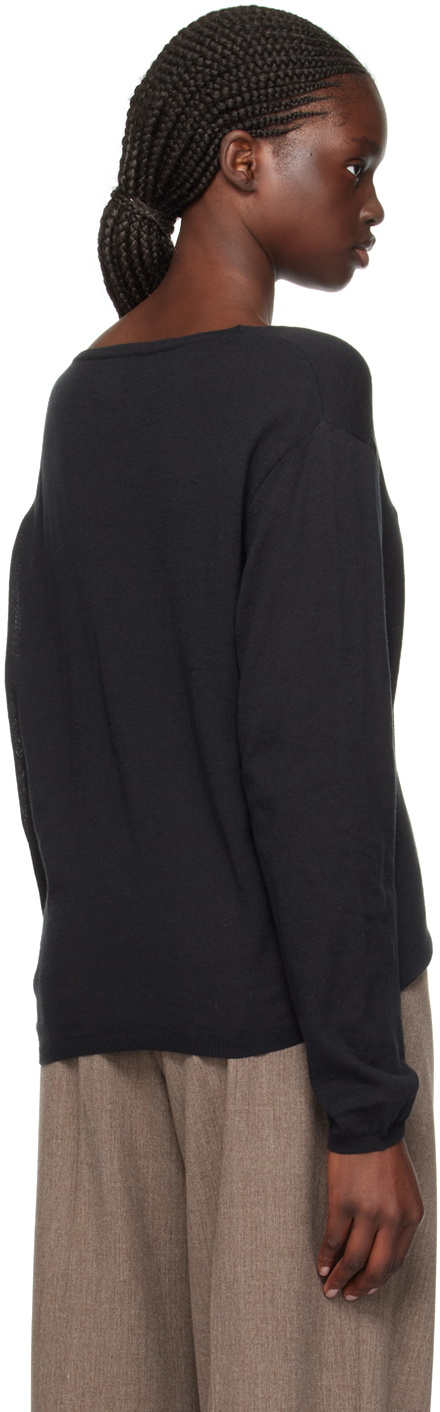 Deiji Studios Black Loose Sweater