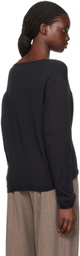 Deiji Studios Black Loose Sweater