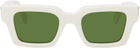 Off-White White Virgil Sunglasses