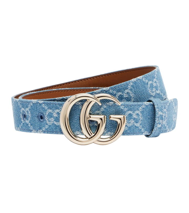 Gucci Indigo GG Denim Headband Gucci display picture 2