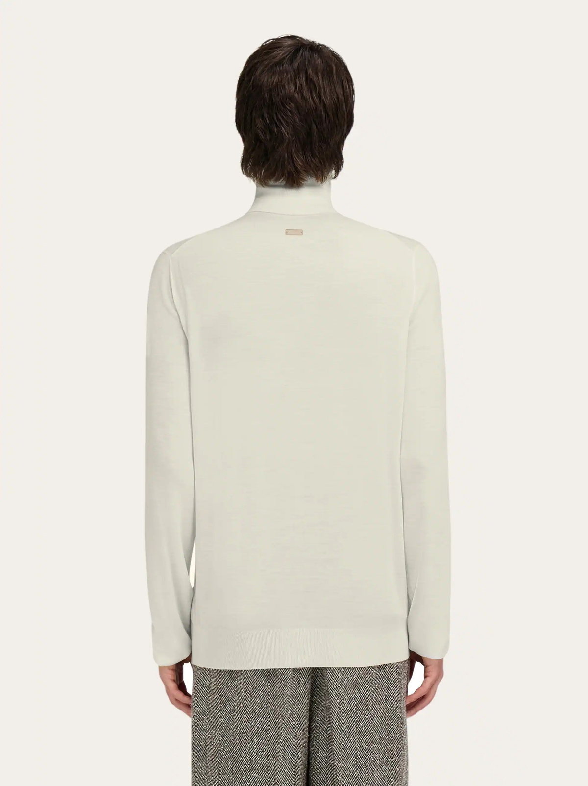 Ferragamo Mens Turtleneck in White