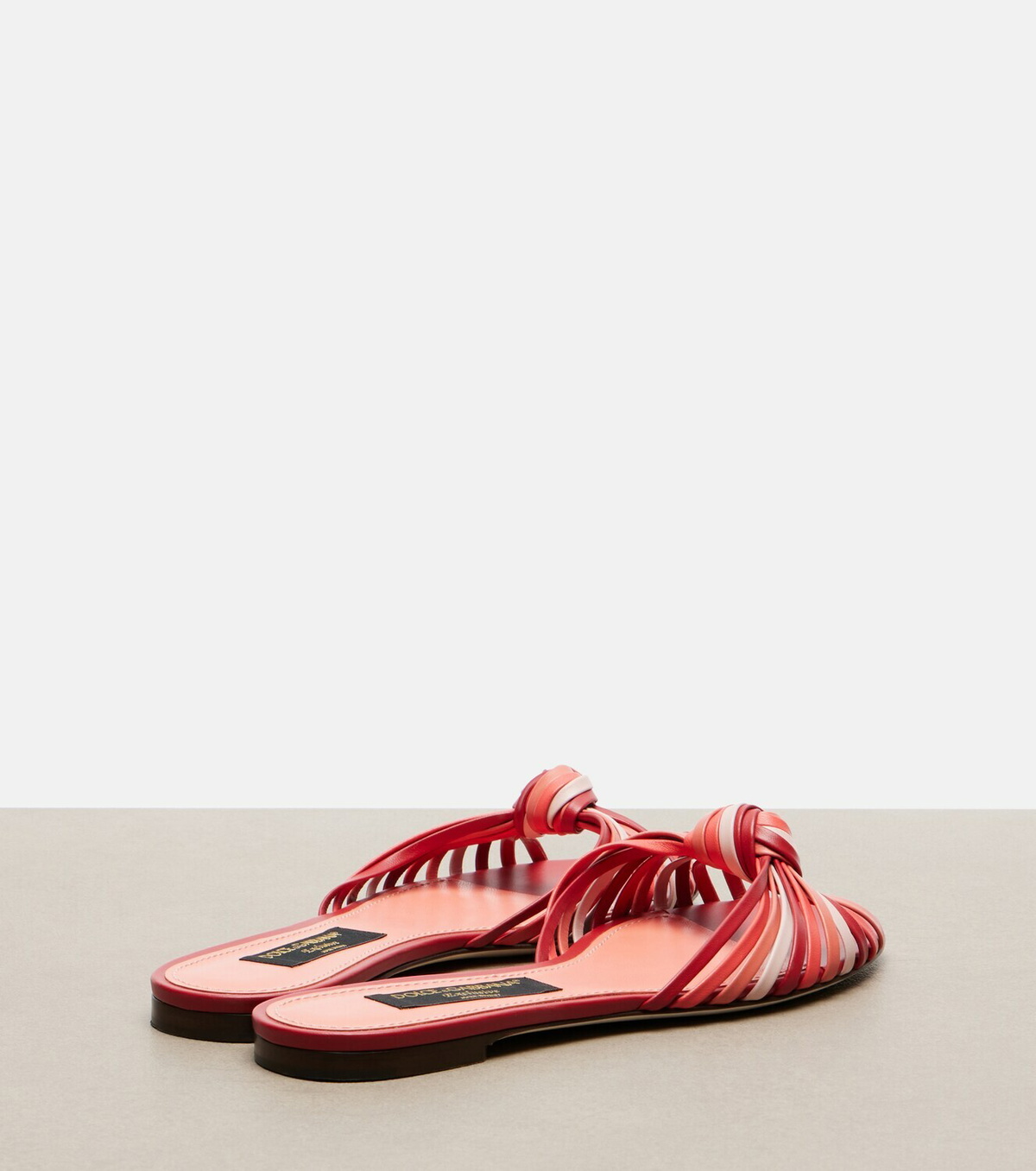 Dolce&Gabbana Bianca 2.0 leather sandals