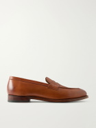 Grenson - Lloyd Leather Penny Loafers - Brown